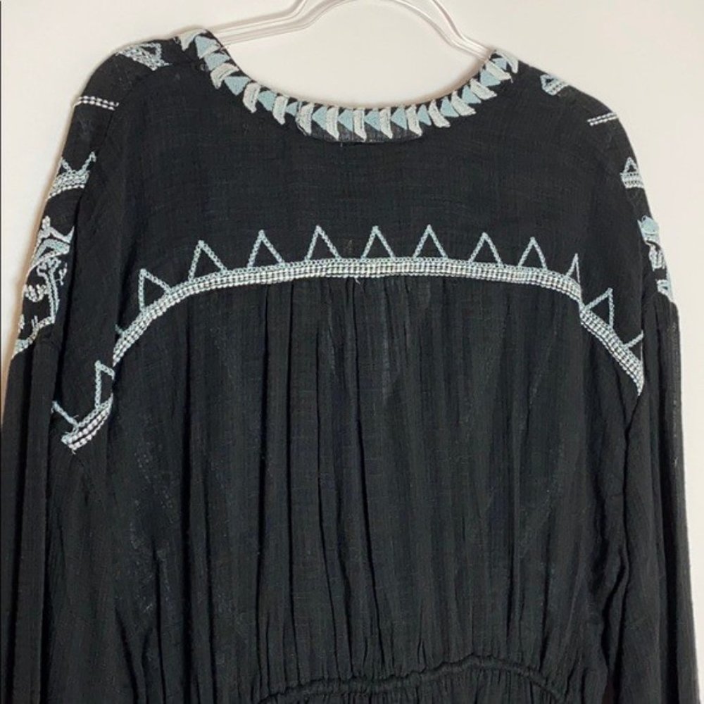 NWT Free People Saffron Embroidered Tunic L / XL - Picture 7 of 10
